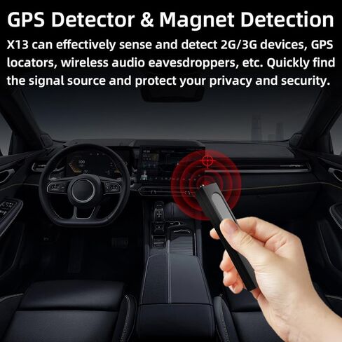 كاشفات الكاميرا الخفية، كاشف الكاميرا، كاشف مكافحة التجسس، كاشف أخطاء الكاميرا الخفية، حامي الخصوصية، كاشف تعقب GPS، ماسح ضوئي للإشارة اللاسلكية RF للسفر في المنزل والمكتب in Kuwait