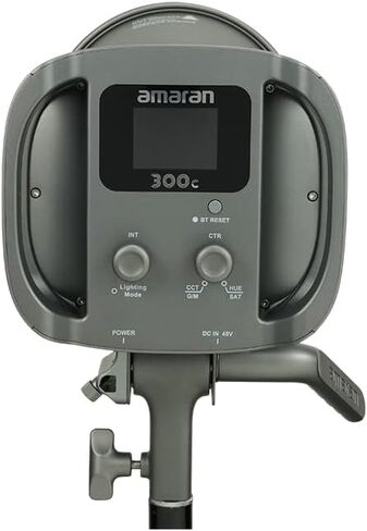 Aputure Amaran 300C RGBWW HSI Full Color 300W COB LED Video Light,CCT 2500K to 7500K, Bowens Mount, AC Power Supply, APP Control for Photography and Filmmaking in Saudi Arabia