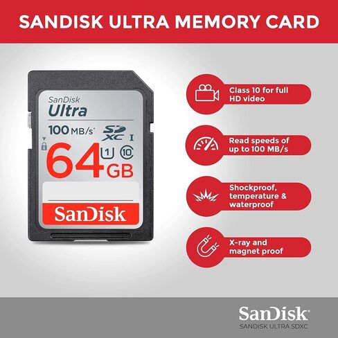 سيجما عدسة عصرية 16 ملم f/1.4 DC DN لكاميرا كانون EF-M مع بطاقة SD اكستريم برو 64GB وحزمة سفر (4 قطع) in Saudi Arabia