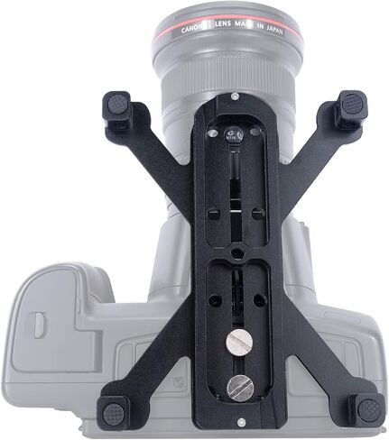 NICEYRIG 6’’ Extended Quick Release Plate for Arca-Swiss Type Applicable for Large DSLR Camera, Cinema Camera, Camcorder with Four-feet Stand Support [Plus Version] - 530 in Saudi Arabia