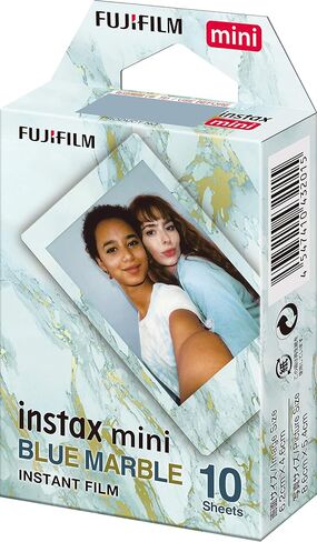 فيلم Fujifilm Instax Mini Macaron - 10 تعريضات وفيلم Instax Mini Blue Marble - 10 تعريضات وفيلم Instax Mini Rainbow - 10 تعريضات in Saudi Arabia