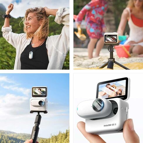 [3+3 قطع من واقيات شاشة انستا 360 جو 3 من الزجاج المقوى من كيه اس كيه اس بي اي - غشاء واقي شاشة مضاد للخدش بدرجة صلابة 9 لانستا 360 جو 3، مضاد لبصمات الاصابع وسهل التركيب in Kuwait