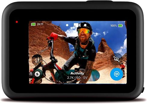 كاميرا الحركة Go Pro MAX 360 المقاومة للماء - كاميرا مع شاشة تعمل باللمس - فيديو كروي بدقة 5.6K30 HD - صور بدقة 16.6 ميجابكسل 360 - استقرار البث المباشر بدقة 1080 بكسل - مجموعة التنظيف + بطاقة ذاكرة سعة 64 جيجابايت والمزيد. in Saudi Arabia