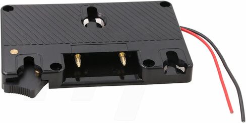 لوحة بطارية HangTon Gold Mount 7 طرق D-tap DC USB مخرج 15 مم قضيب مشبك محول إمداد الطاقة متوافق مع بطارية Anton Bauer (مخرج متعدد) in Kuwait