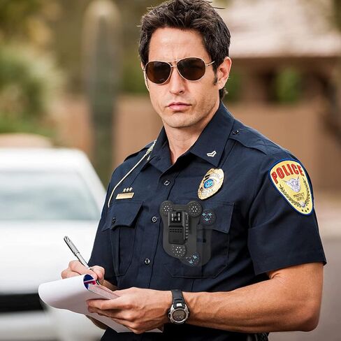 كاميرا مغناطيسية وحامل كاميرا على الجسم بسعة 64 جيجابايت مع تسجيل عالي الدقة 1080 بكسل ومسجل شاشة 1.4 بوصة مع وضع المصباح الكاشف وعمر بطارية 6 ساعات وكاميرا شرطة يمكن ارتداؤها للمنزل والخارج وإنفاذ القانون وحارس الأمن in Kuwait