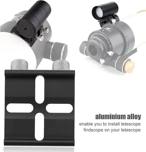 تلسكوب Finderscope جبل تتوافق فتحة لوحة الأخدود ملحق المسمار، مناسبة ل CelestronC8 C8HD C925 C11HD، SKYRVER 80ED 102ED 130APO، SKYRVER 100ED in Kuwait