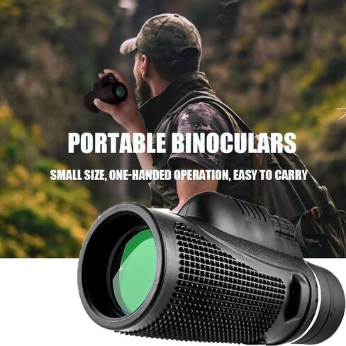 MOCANIO Monoculars 10x42 Monocular Telescope Low-Light Night Vision Portable Telescope Compact Waterproof Fogproof with BAK4 Prism ＆ FMC Lens High Power for Boating Sports Auto Racing Concert in Kuwait