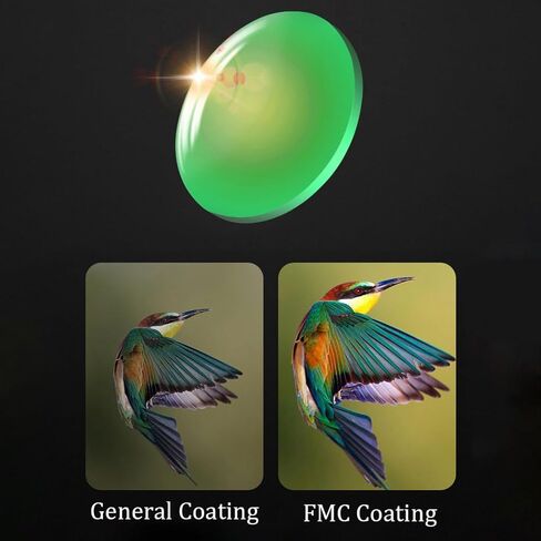 MOCANIO Monoculars 10x42 Monocular Telescope Low-Light Night Vision Portable Telescope Compact Waterproof Fogproof with BAK4 Prism ＆ FMC Lens High Power for Boating Sports Auto Racing Concert in Kuwait