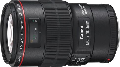 Canon EF 100mm f/2.8L هي عدسة USM Macro لكاميرات Canon الرقمية SLR - الإصدار العالمي in Kuwait