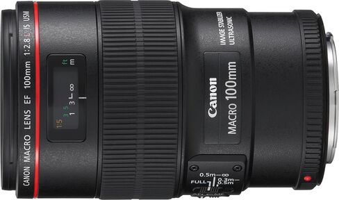 Canon EF 100mm f/2.8L هي عدسة USM Macro لكاميرات Canon الرقمية SLR - الإصدار العالمي in Kuwait