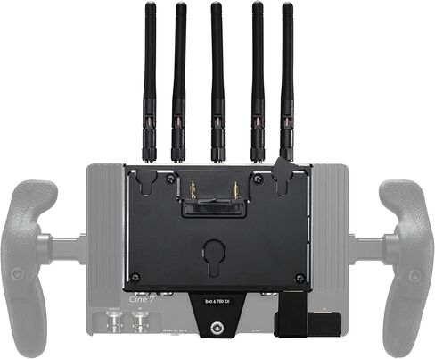 تيراديك وحدة شاشة بولت 6 RX 750 جهاز استقبال فيديو لاسلكي لشاشات سمول اتش دي سمارت سلسلة 7، نطاق 700 قدم (حامل ذهبي) in Kuwait