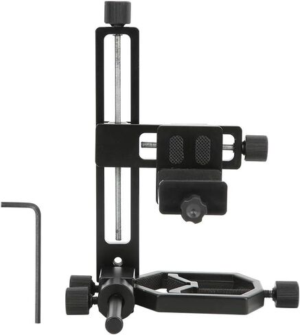 حامل الهاتف الذكي العالمي للتلسكوب - محول الهاتف المحمول ذو دعامة قابلة للتعديل من سبائك الألومنيوم in Kuwait