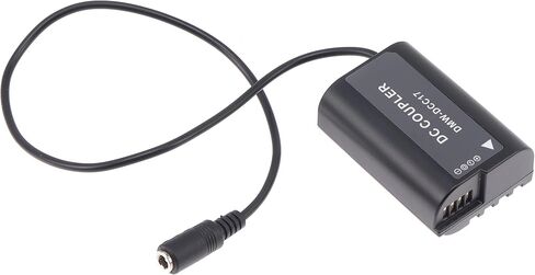 Fotga Power Bank USB Type-C USB-C Power Adapter Cable + Decoded DMW-BLK22 DCC17 Dummy Battery for Panasonic S5 II S5II S5K S5C GH6 GH5II DSLR Camera in Saudi Arabia