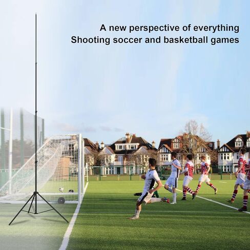 حامل ثلاثي القوائم لكاميرا الفيديو الرياضية سكاي هاي 20 قدم من جليتاير، حامل ثلاثي القوائم شديد التحمل، حامل اضاءة معدني مبطن بنابض مع راس كروي للتصوير الفوتوغرافي، الاضواء، استوديو الصور in Kuwait