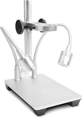 Wireless Digital Microscope 4K HD Wi-Fi Microscope Camera Digital Magnifier Compatible for iPhone, Android Phones and PC (Black) in Saudi Arabia