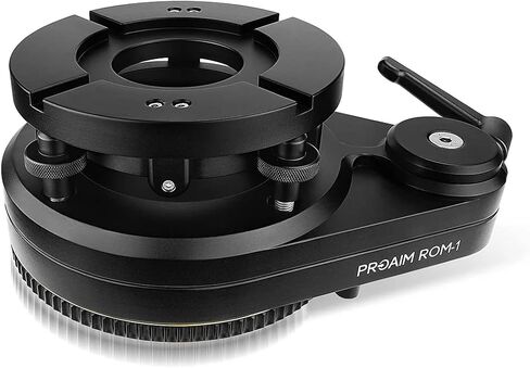 Proaim ROM-1 Rotating Offset 4-Way Camera Leveller - Mitchell to Mitchell. Payload up to 80kg / 176lb. for Tripods, Bazookas, Dollies, or Cranes (LV-4WAY-R1) in Saudi Arabia