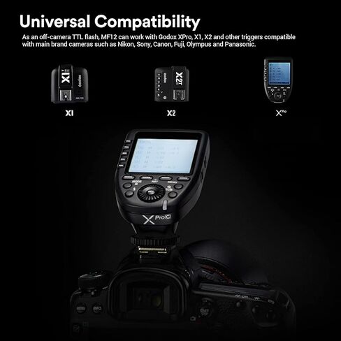 Godox Macro Flash MF12-K2 Kit with Godox X2T-N 2.4G Wireless Flash Trigger in Saudi Arabia