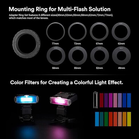 Godox Macro Flash MF12-K2 Kit with Godox X2T-N 2.4G Wireless Flash Trigger in Saudi Arabia