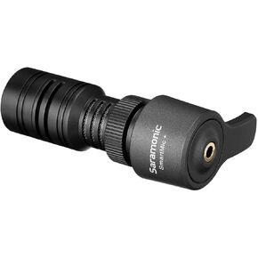 Saramonic TRRS Plug and Play Directional Microphone, Video Shotgun Mic with Monitor Compatible with iPhone12 11 X Android Smartphones,for YouTube,Interview,Video Recording,Vlogging in Kuwait
