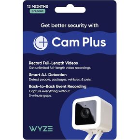 اشتراك WYZE Cam Plus لمدة 12 شهرًا، WYZECP12 (عبوة من قطعتين) in Kuwait