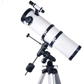 Skyoptikst 1400x150mm عاكس نيوتونان تلسكوب فلكي عالي الطاقة الاستوائي جبل ستار كوكب القمر زحل المشتري in Kuwait
