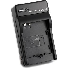 NB-5L Wall Charger for Canon PowerShot SD880 is, SD850 is, SD870 is, SD800 is, SD970 is, SD990 is, SD950 is, SD900, SX230 HS, S110, Digital IXUS 980 is, 960 is and More with Foldable Plug