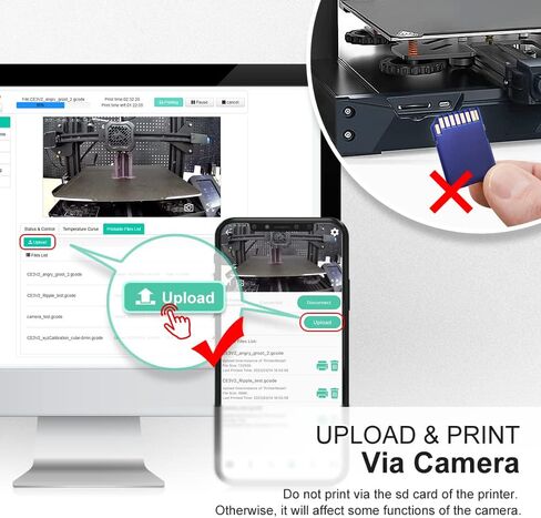 كاميرا Mintion Beagle للطابعة ثلاثية الأبعاد، وكاميرا Beagle مع مراقبة عن بعد، واتصال WiFi وبطاقة Micro SD 32G، التوصيل والتشغيل، ودعم الكمبيوتر/التطبيق، وإنشاء فيديو بفاصل زمني تلقائيًا in Kuwait