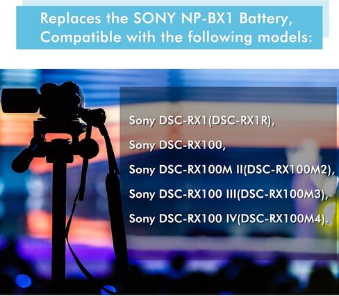مجموعة إمداد محول الطاقة KIRI-TEK DK-X1 NP-BX1 مجموعة وصلة تيار مستمر للبطارية الدمية لكاميرات Sony Cybershot ZV1 DSC-RX1 RX1R، RX100 II III IV V VI VII. in Kuwait