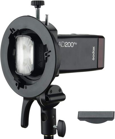 Godox AD200Pro Pocket Flash with Godox S2 Speedlite Bracket in Saudi Arabia