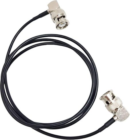 كابل Chikoni 3G HD SDI BNC إلى BNC لسوني FS5/FS7/FX6، شاشة Atomos Ninja Shogun Blackmagic ذكر إلى ذكر الزاوية اليمنى إلى الزاوية اليمنى، 100 سم/40 بوصة in Kuwait