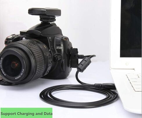 سايبومور كيبل USB بديل UC-E6 UC-E23 متوافق مع قلم كاميرا اوليمبوس CB-USB7 SZ-15 X-990 VG-160 VR-130 VR-360 VH-210 سلسلة FE FE-180 FE-190 FE-290 FE-350 وما الى ذلك. (4.9 قدم) in Saudi Arabia