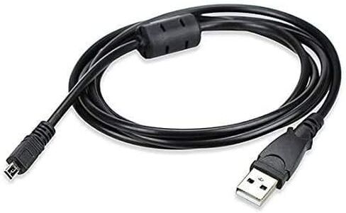 سايبومور كيبل USB بديل UC-E6 UC-E23 متوافق مع قلم كاميرا اوليمبوس CB-USB7 SZ-15 X-990 VG-160 VR-130 VR-360 VH-210 سلسلة FE FE-180 FE-190 FE-290 FE-350 وما الى ذلك. (4.9 قدم) in Saudi Arabia