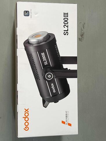 Godox SL200WIII,SL200W III SL-200WIII 215W Bowens Mount CRI 96 TLCI 97 Daylight Balanced Led Video Light,95600lux@1m（Standard Reflective） with 8 Pre-Programmed Lighting Effects Support APP Control in Saudi Arabia