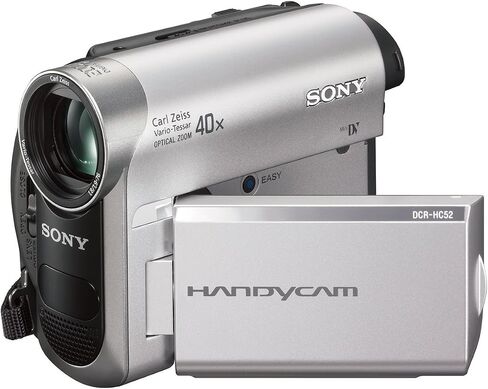 كاميرا فيديو Sony DCR-HC52 MiniDV Handycam مع زووم بصري 40x (توقفت الشركة المصنعة) (تم تجديدها) in Kuwait