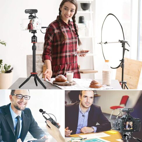 Lavalier Wireless Microphone for Smartphone Camera Vlog, New Version BOYA BY-WM2G Universal Mic with Real-time Monitor for IOS Smartphone Tablet DSLR Sony Camcorder GoPro Audio Recorder PC Audio/Video in Saudi Arabia