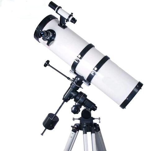 Skyoptikst 1400x150mm عاكس نيوتونان تلسكوب فلكي عالي الطاقة الاستوائي جبل ستار كوكب القمر زحل المشتري in Saudi Arabia