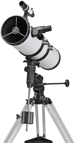 Skyoptikst 1400x150mm عاكس نيوتونان تلسكوب فلكي عالي الطاقة الاستوائي جبل ستار كوكب القمر زحل المشتري in Saudi Arabia