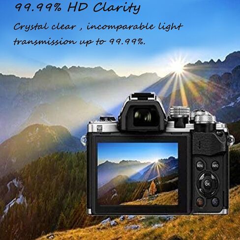 واقي شاشة Rebel T6 T7 (3 حزم)، واقي شاشة LCD من الزجاج المقوى متوافق مع Canon EOS 1500D 1300D 1200d in Kuwait