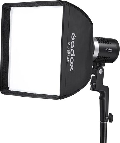 Godox ML-SF3030 Mount Softbox Compatible for AD300Pro AD400Pro ML30Bi ML60Bi LED Video Light for Photography Portrait ML-SF3030 in Saudi Arabia