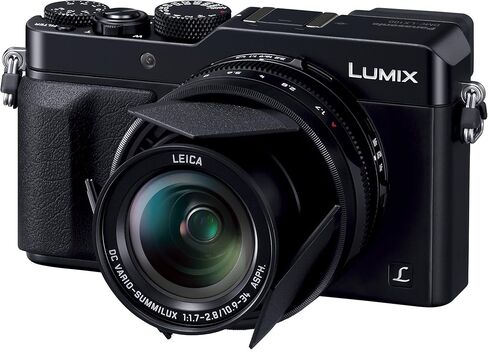 غطاء عدسة اتوماتيك لكاميرا لوميكس DMC-LX100 من باناسونيك DMW-LFAC1K - أسود in Kuwait