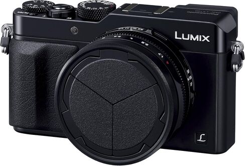 غطاء عدسة اتوماتيك لكاميرا لوميكس DMC-LX100 من باناسونيك DMW-LFAC1K - أسود in Kuwait