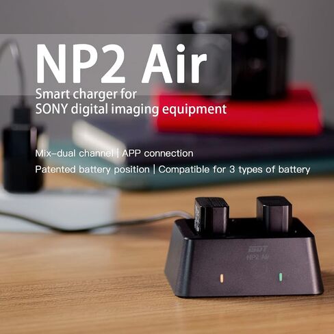 ISDT NP2 NP-FZ100 NP-FW50 NP-BX1 Battery Charger Set, Max 25W Type-C Input, 90 Mins Full Charge for Sony A9 A7III A7RIII / Various Cameras Batteries Cyber-Shot DSC-RX100/RX100 V,HDR-CX405 in Kuwait