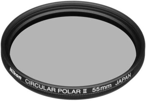 Nikon 55mm Circular Polarizer II Thin Ring Multi-Coated Glass Filter in Saudi Arabia