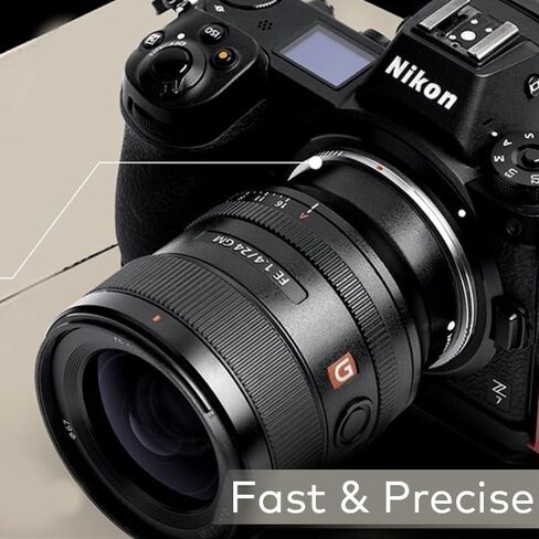 عدسة Megadap ETZ21 Pro Sony E إلى محول التركيز التلقائي لكاميرا Nikon Z in Kuwait