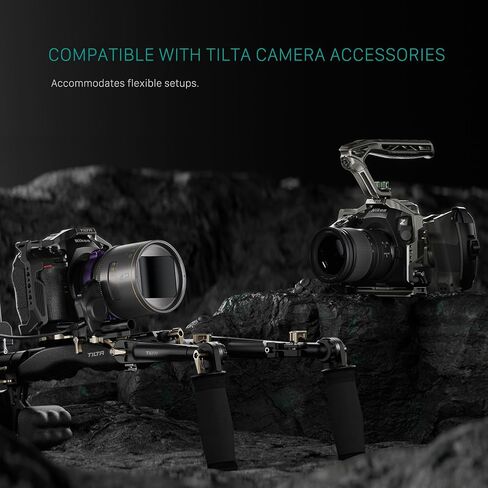 Camera Cage Compatible with Nikon Z8 Lightweight Kit - Black | Mount Accessories | NATO TOP Handle | ARCA Ready | Security Threads | Cable CLAMP| TA-T55-A-B in Saudi Arabia
