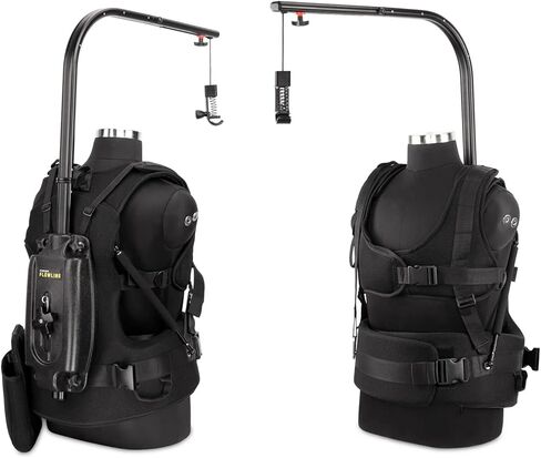 جهاز دعم الجسم FLYCAM Starter Female Flowline مع دوران 180 درجة للكاميرا والمحور. نظام مريح وجيد التهوية للتصوير بدون تعب. حمولة تصل إلى 3-7.5 كجم/6-16 رطل. (ب-FLCM-FLN-FM-01) in Kuwait
