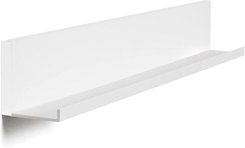 الجلاد PL3K-16-W 16 بوصة. مجموعة من 3 رفوف صور عائمة بدون مسامير، مع مجموعة موصلات (أبيض) in Kuwait