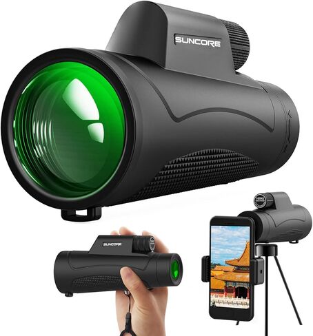 تلسكوب أحادي العين - ارفع مستوى ملاحظتك من خلال منظارنا الأحادي عالي الدقة مقاس 80x100 عالي الدقة للكبار لمشاهدة الطيور/الصيد/التخييم/السفر في الحفلات الموسيقية in Kuwait