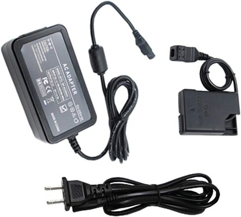 طقم محول الطاقة EH-5/EH-5A Plus EP-5A AC لـ Nik-on Coolpix P7800، P7700، P7100، D7000، D5500، D5300، D5200، D5100، D3400، D3300، D3200، D3100، DF (بديل لـ EN- EL14/EN-EL14a) الكاميرات الرقمية in Kuwait