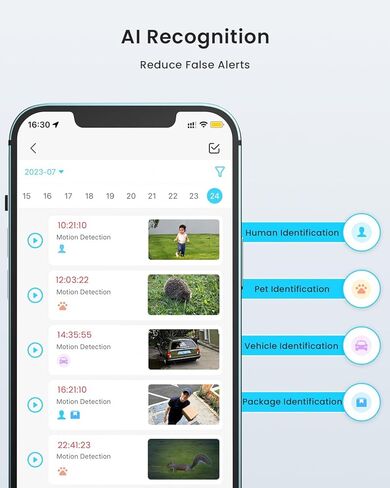 كاميرات مراقبة لاسلكية في الهواء الطلق من ieGeek، كاميرا أمان WiFi تعمل بالبطارية 2K 3MP، عبوتان مع أضواء كاشفة وإنذار صفارات الإنذار، صوت ثنائي الاتجاه، رؤية ليلية ملونة، متوافقة مع Alexa in Kuwait